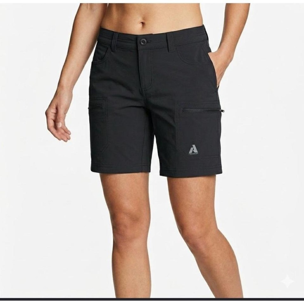 Womens NWOT Eddie Bauer First Ascent Cargo Utility Hiking Shorts - Picture 3 of 6